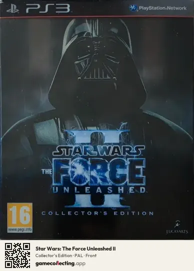 Star Wars: The Force Unleashed II PlayStation 3, PAL box front