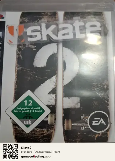 Skate 2 PlayStation 3, Germany box front