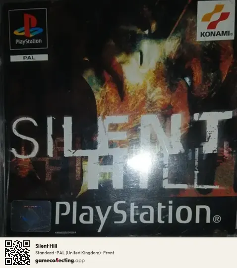 Silent Hill PlayStation, United Kingdom box front