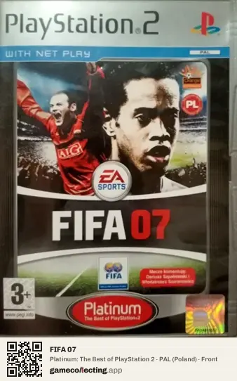 FIFA 07 PlayStation 2, Poland box front