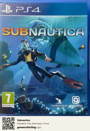 Subnautica PlayStation 4, Germany box front