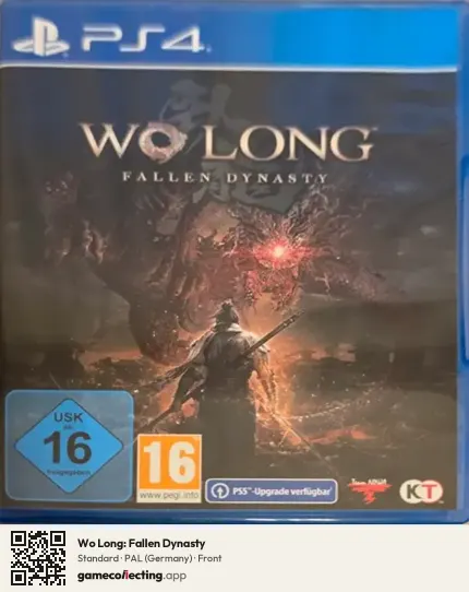 Wo Long: Fallen Dynasty PlayStation 4, Germany box front