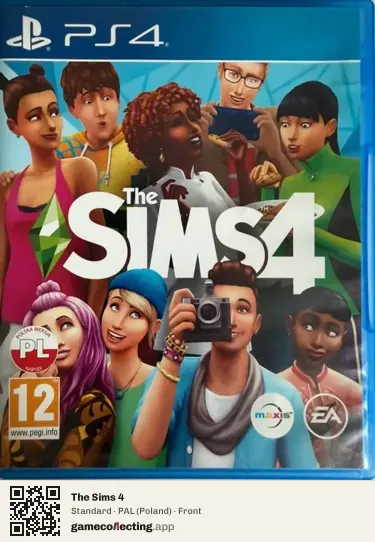The Sims 4 PlayStation 4, Poland box front