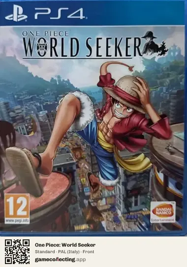 One Piece: World Seeker PlayStation 4, Italy box front