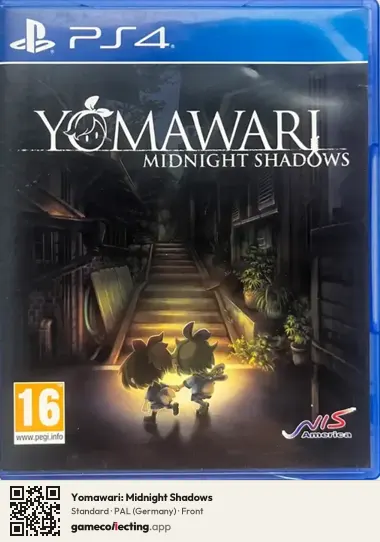 Yomawari: Midnight Shadows PlayStation 4, Germany box front