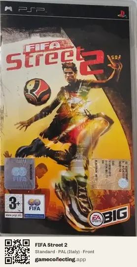 FIFA Street 2 PlayStation Portable, Italy box front