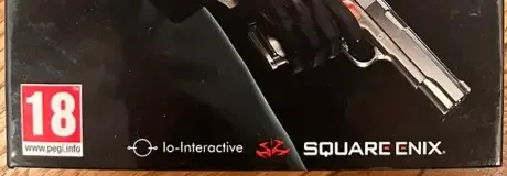 Hitman: Absolution, the PEGI square on its front