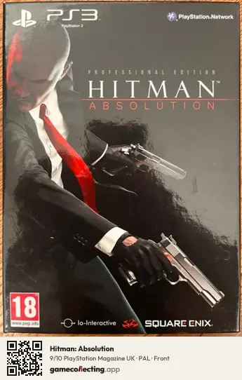 Hitman: Absolution PlayStation 3, PAL box front