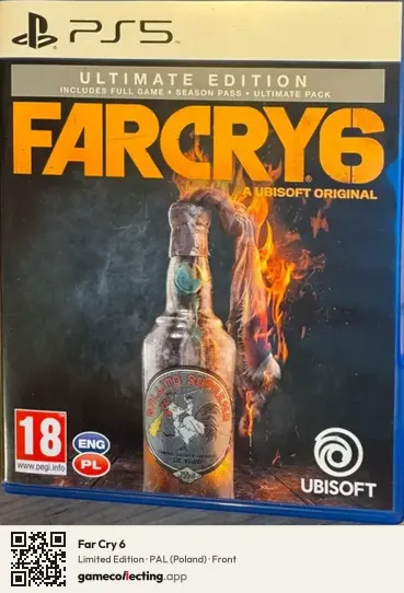 Far Cry 6 PlayStation 5, Poland box front