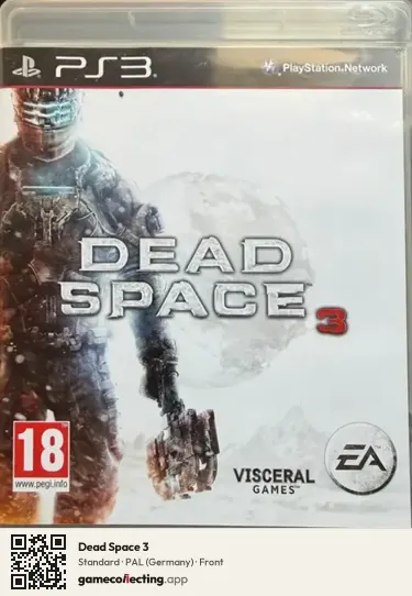 Dead Space 3 PlayStation 3, Germany box front