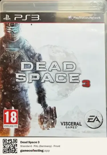 Dead Space 3 PlayStation 3, Germany box front
