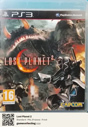 Lost Planet 2 PlayStation 3, France box front