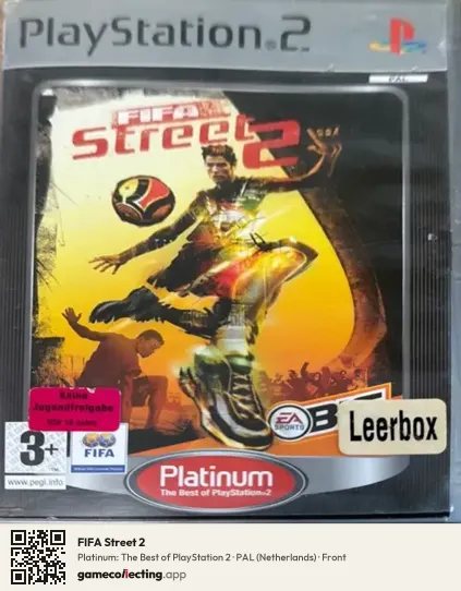 FIFA Street 2 PlayStation 2, Netherlands box front