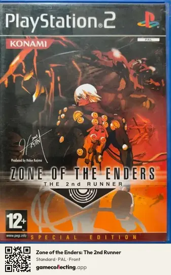 Zone of the Enders: The 2nd Runner PlayStation 2, PAL box front