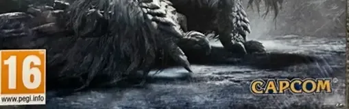 Monster Hunter Wilds, the PEGI square on its front