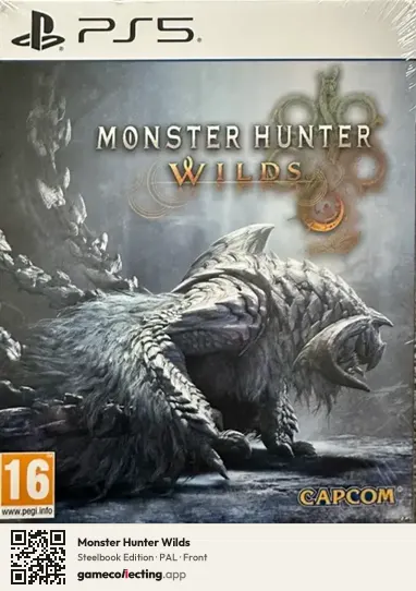 Monster Hunter Wilds PlayStation 5, PAL box front