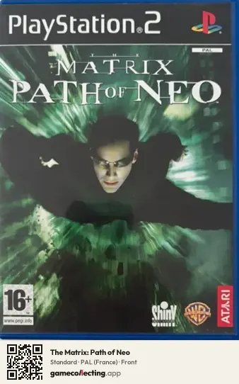 The Matrix: Path of Neo PlayStation 2, France box front