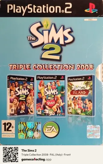 The Sims 2 PlayStation 2, Italy box front