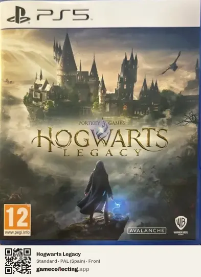 Hogwarts Legacy PlayStation 5, Spain box front