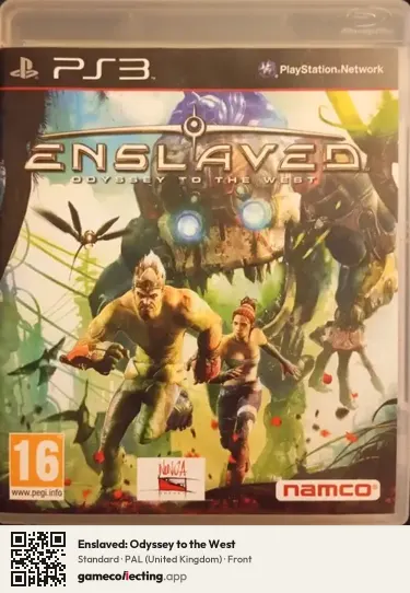 Enslaved: Odyssey to the West PlayStation 3, United Kingdom box front