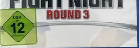 Fight Night Round 3, the USK square on its front