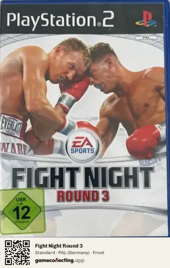 Fight Night Round 3 PlayStation 2, Germany box front
