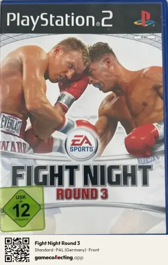 Fight Night Round 3 PlayStation 2, Germany box front