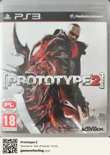 Prototype 2 PlayStation 3, Poland box front