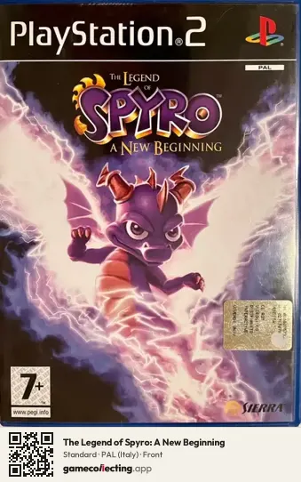 The Legend of Spyro: A New Beginning PlayStation 2, Italy box front
