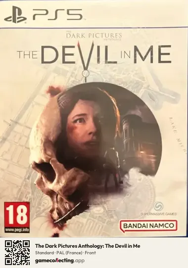 The Dark Pictures Anthology: The Devil in Me PlayStation 5, France box front