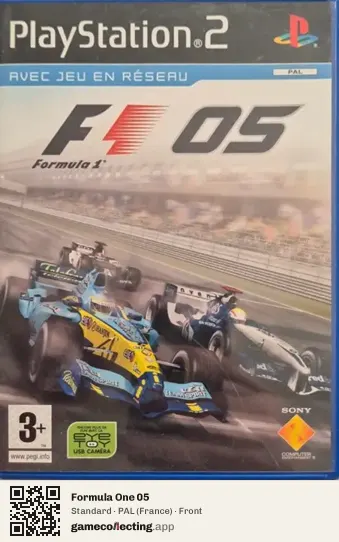 Formula One 05 PlayStation 2, France box front