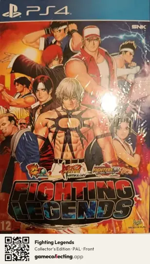 Fighting Legends PlayStation 4, PAL box front