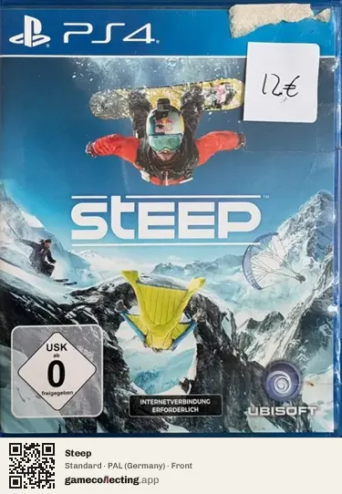 Steep PlayStation 4, Germany box front