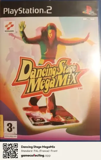 Dancing Stage MegaMix PlayStation 2, France box front