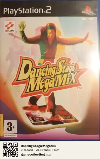 Dancing Stage MegaMix PlayStation 2, France box front