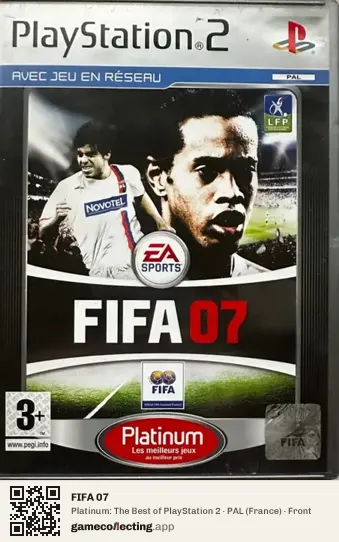 FIFA 07 PlayStation 2, France box front