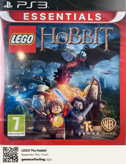 LEGO The Hobbit PlayStation 3, PAL box front