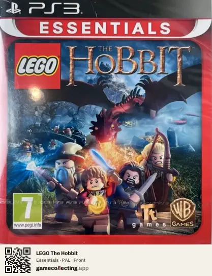 LEGO The Hobbit PlayStation 3, PAL box front