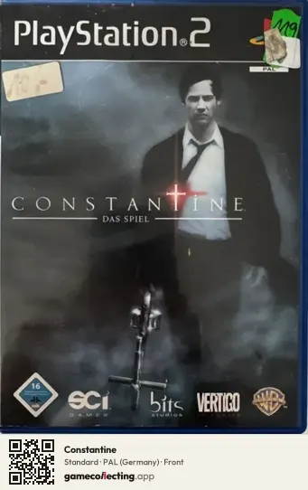 Constantine PlayStation 2, Germany box front
