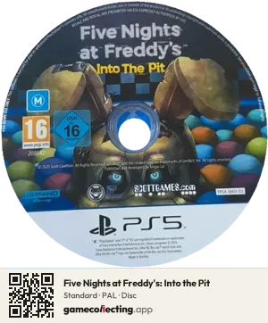 Five Nights at Freddy's: Into the Pit PlayStation 5, PAL disc