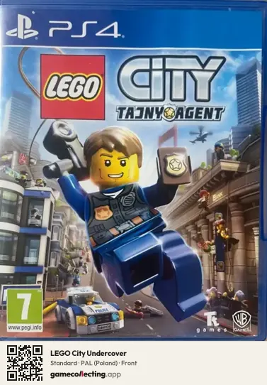 LEGO City Undercover PlayStation 4, Poland box front