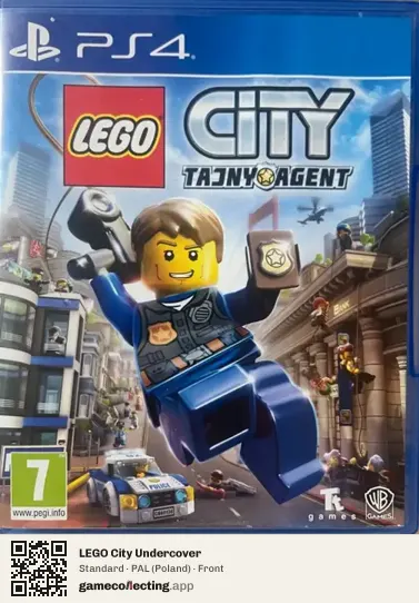 LEGO City Undercover PlayStation 4, Poland box front