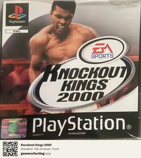 Knockout Kings 2000 PlayStation, France box front