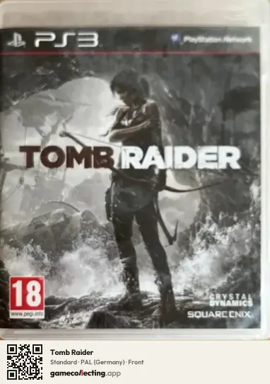 Tomb Raider PlayStation 3, Germany box front