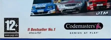 TOCA Race Driver 2, the PEGI square on its front