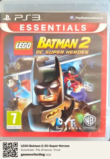 LEGO Batman 2: DC Super Heroes PlayStation 3, France box front