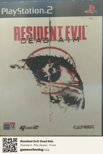 Resident Evil: Dead Aim PlayStation 2, Spain box front