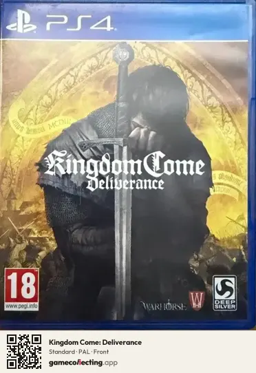 Kingdom Come: Deliverance PlayStation 4, PAL box front