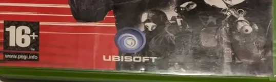 Tom Clancy's Rainbow Six: Lockdown, the PEGI square on its front