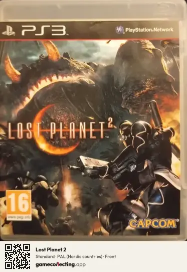 Lost Planet 2 PlayStation 3, Nordic countries box front